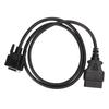Haupt-OBD2-Kabel, OBDII-Testdiagnosestecker, Adapterkabel, Ersatz für Launch CRP123 CRP129
