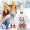 Christmas Luminous Inflatable Decorative Ball with LED Light Large PVC Decorated Ball Ornaments