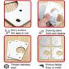 Cabinet Hinge Hole Repair Kit Stainless Steel Hinge Fixing Plate Kit Wardrobe Cupboard Hinges Board Reinforced Mounting Bracket