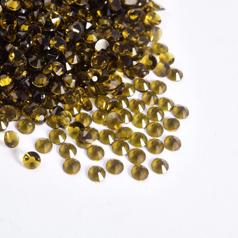 Nail Art Diamond Jewelry, Transparent Bottom Glass Rhinestone Flat Bottom Drill Mobile Phone Case Beauty Diy Luggage Jewelry Accessories