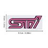 3D Metal Car Front Grille Emblem Auto Rear Trunk Sticker Badge For Subaru STI Logo Forester Impreza Tribeca XV Outback Crosstrek vg5