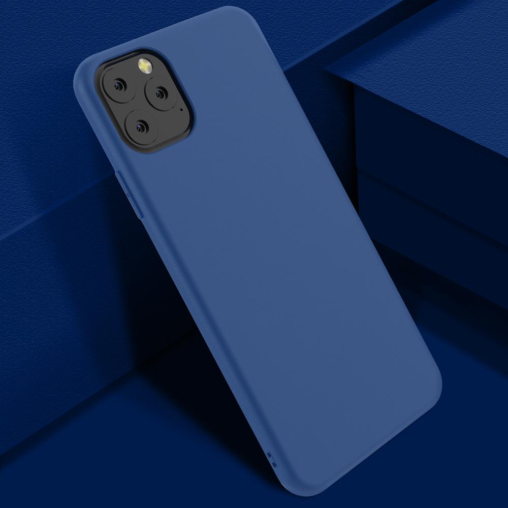 Liquid Silicone Case For iPhone 11 Pro Max Luxury Ultra Thin Smooth