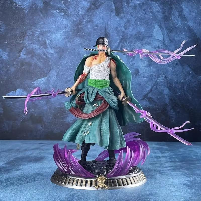 One Piece Roronoa Dream Zoro Anime Figure Collectible Figurine Model Cartoon Children Kids Boy Toy Gift