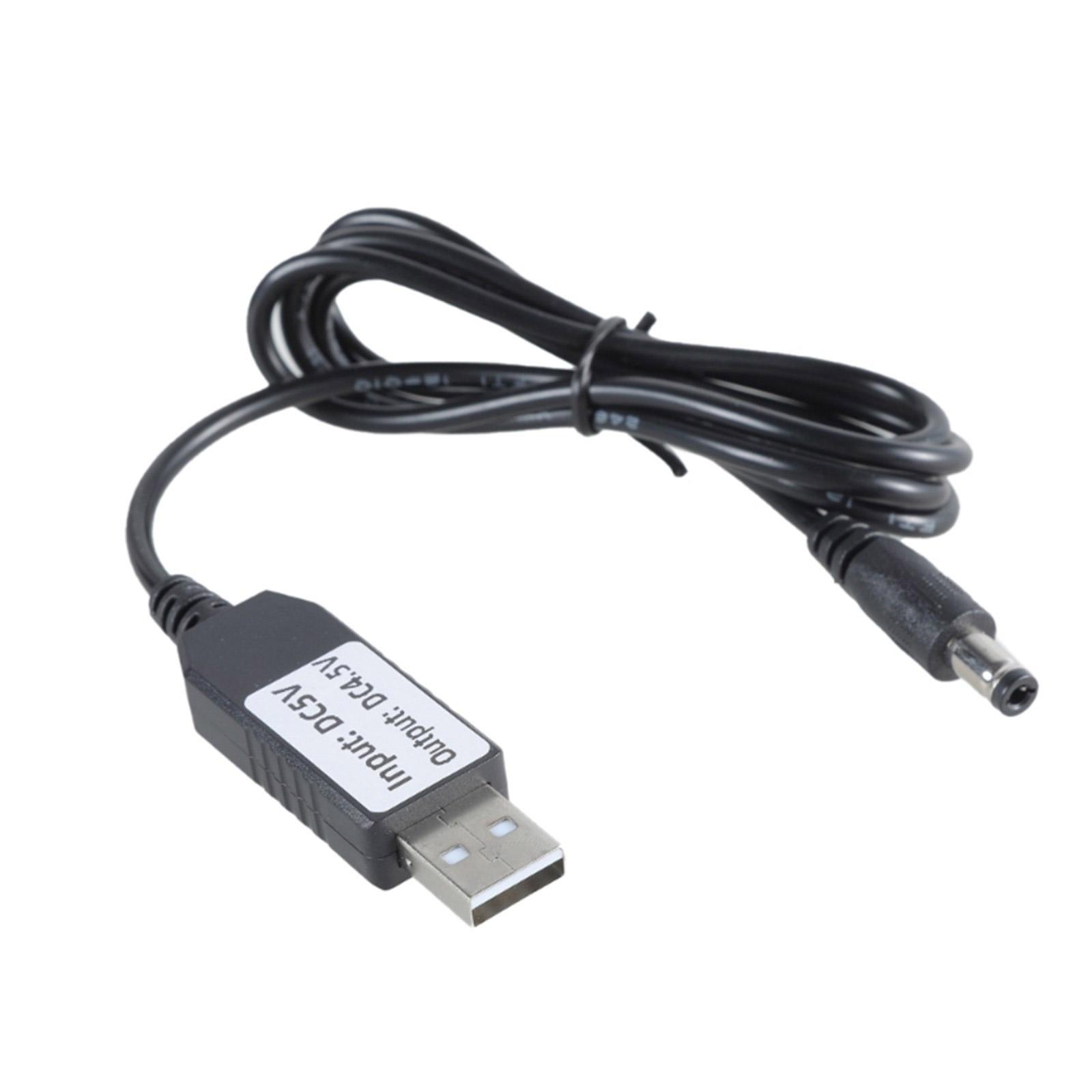 

USB 5V2A to 4.5V1A 5.5x2.1mm кабель для зарядки электронных гаджетов с 5.5x2.1mm заменяет 3AA LR03 LR6 LR14 батареи