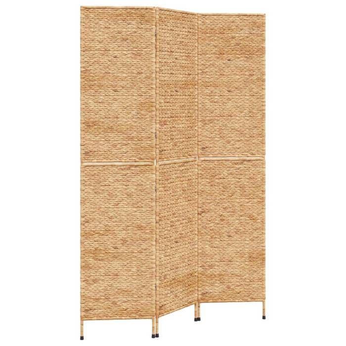 VidaXL 3-Panel Room Divider 122x180 Cm Water Hyacinth 355191