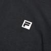 FILA Solid Color Stand Collar Fitness Pullover Long Sleeve Sweatshirt Women sweatshirt Deep-Black A11W341211F-BK
