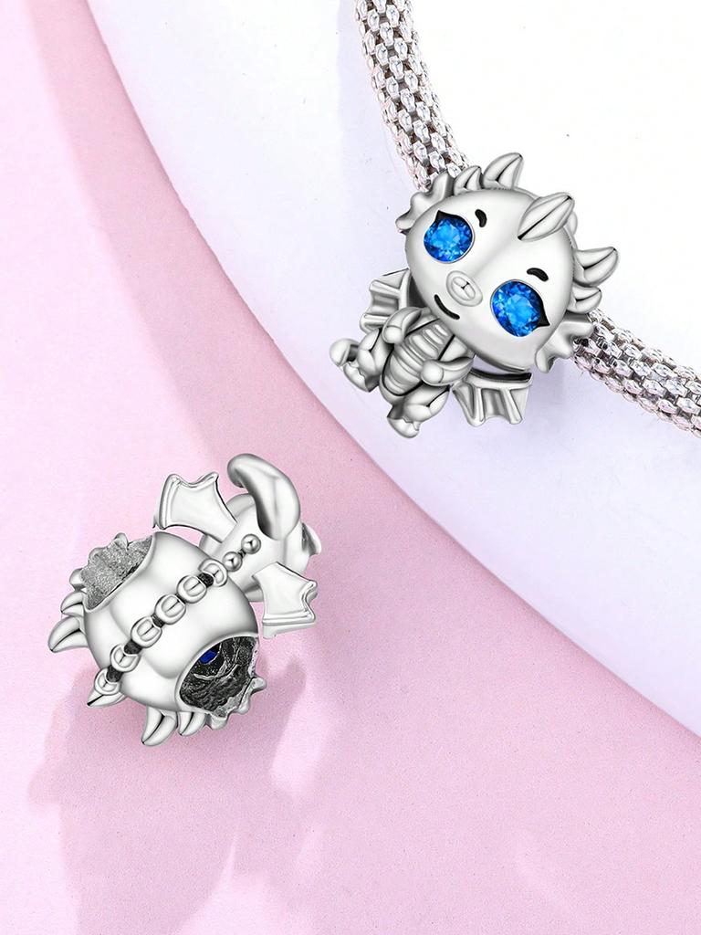 Charm Bead Charms Plata Dinosaur Cat Bead Charms Charm copper Plated Compatible With Charm Bead Charms copper Authentic Bracelets for Jewellery Making