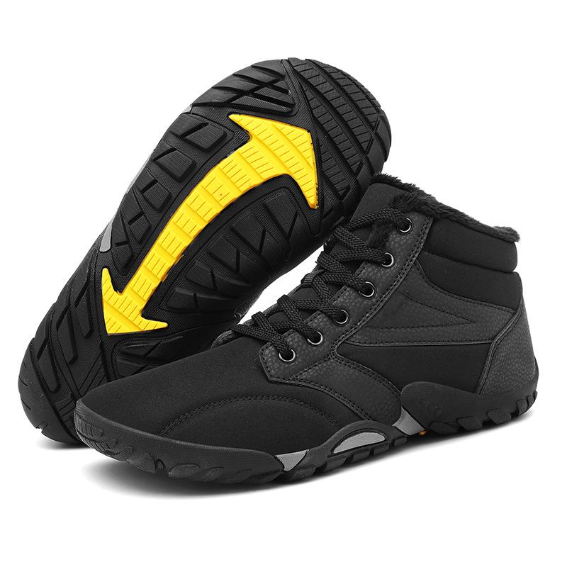 

Men s and Women s Winter Snow Boots - Warm, Velvet-Lined, Mid-Calf, High-Top 41