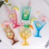 WTEMPO Tropical Summer Cocktail Resin Molds – Drink Cup, Lemon Slice, Umbrella Silicone Mold for DIY Keychain, Bag Charm & Summer Craft Projects