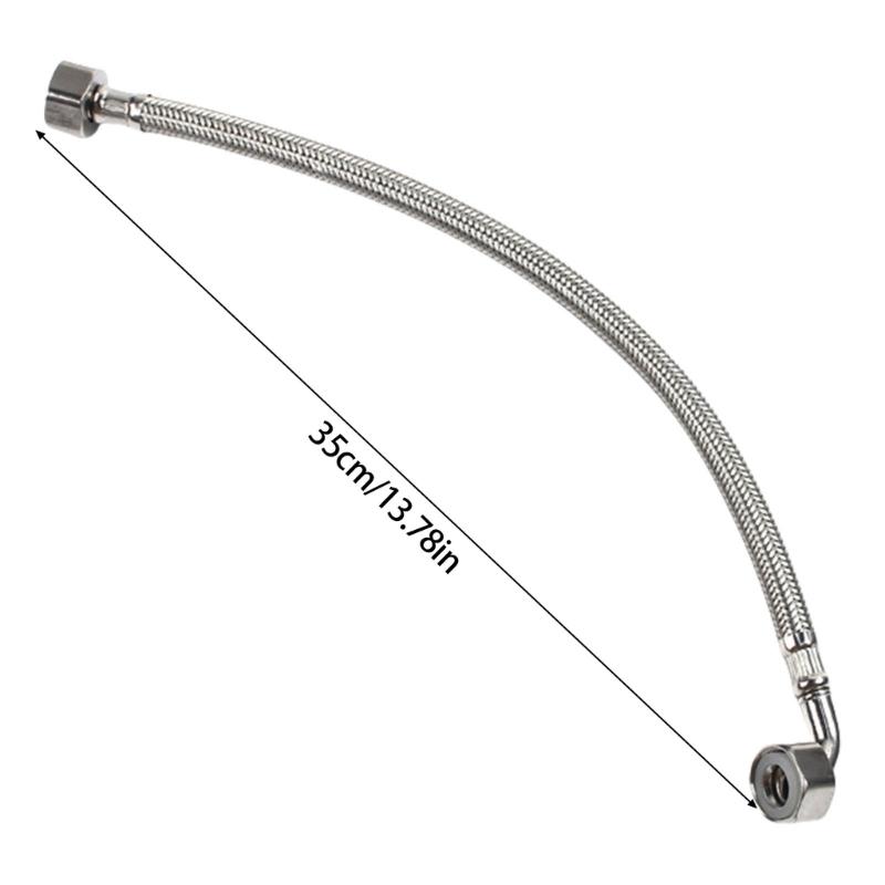 Heavy Dutys Elbow Flexible Pipe 304 Steel Construction 1/2InchBSP Water Connectors For Domestic Plumbing Elbow Pipe