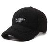 Ladies, Thickened, Hat, Duckbill Cap, Plush, Baseball Cap