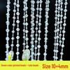 11mm UFO Disc Acrylic Beaded Curtain for Wedding Décor, Ceiling Hanging, and Aisle Runner.