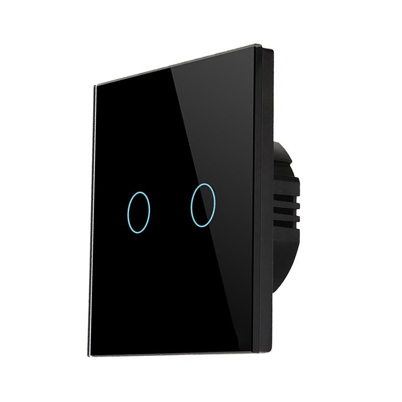 European Standard Zigbee Smart Touch Switch: Live/Neutral or Single Live Wire, App Controlled