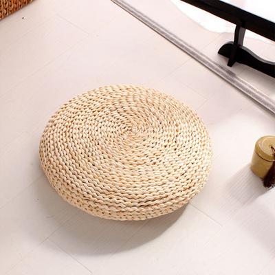 Seat Cushion Exquisite Workmanship Breathable Round Shape Tatami Futon Meditation Cushion for Balcony