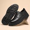 Fashion Leather Shoes For Man Genuine Leather Casual Shoes Fashion Business Oxford Shoes High Quality Designer Work Shoes