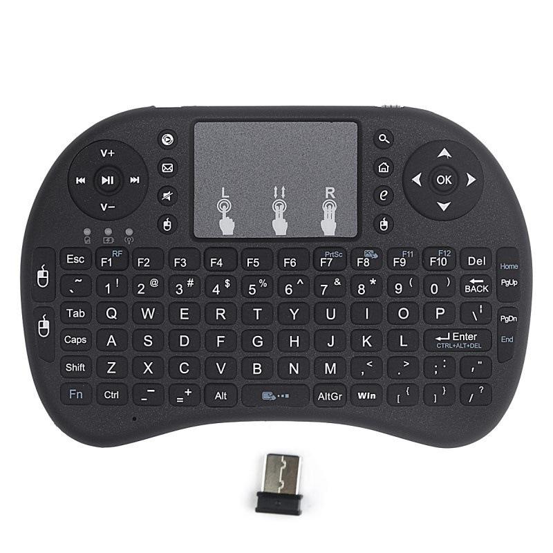 2.4G Wireless Mini Handheld Keyboard Touchpad Fly Mouse Combo