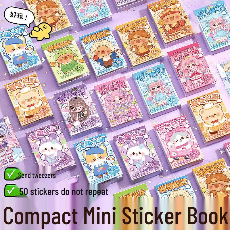 JEPPE DIY Quiet Book Dress-Up Sticker Set