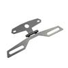 Motorcycle license plate holder rear light mounting bracket folding frame number holder universal mounting