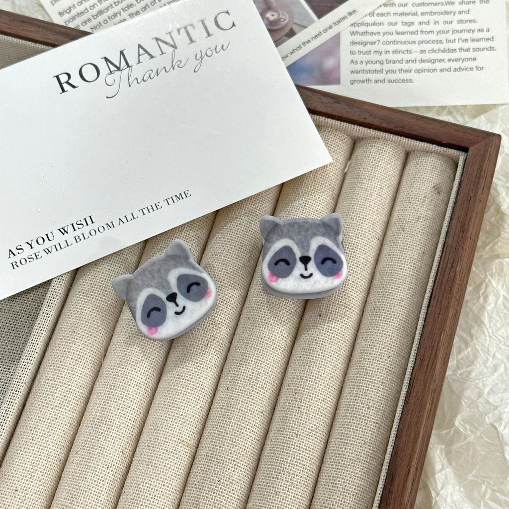 2Pcs Cartoon Animal Cute Hairpins for Girls Small Acrylic Hair Clip Children's Headwear