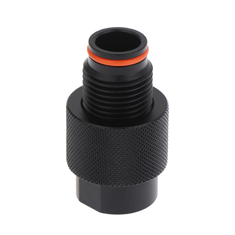 

New HPA Air Tank Regulator Valve Saver On/Off G1/2-14 Thread Pneumatic Control Connector Adaptor