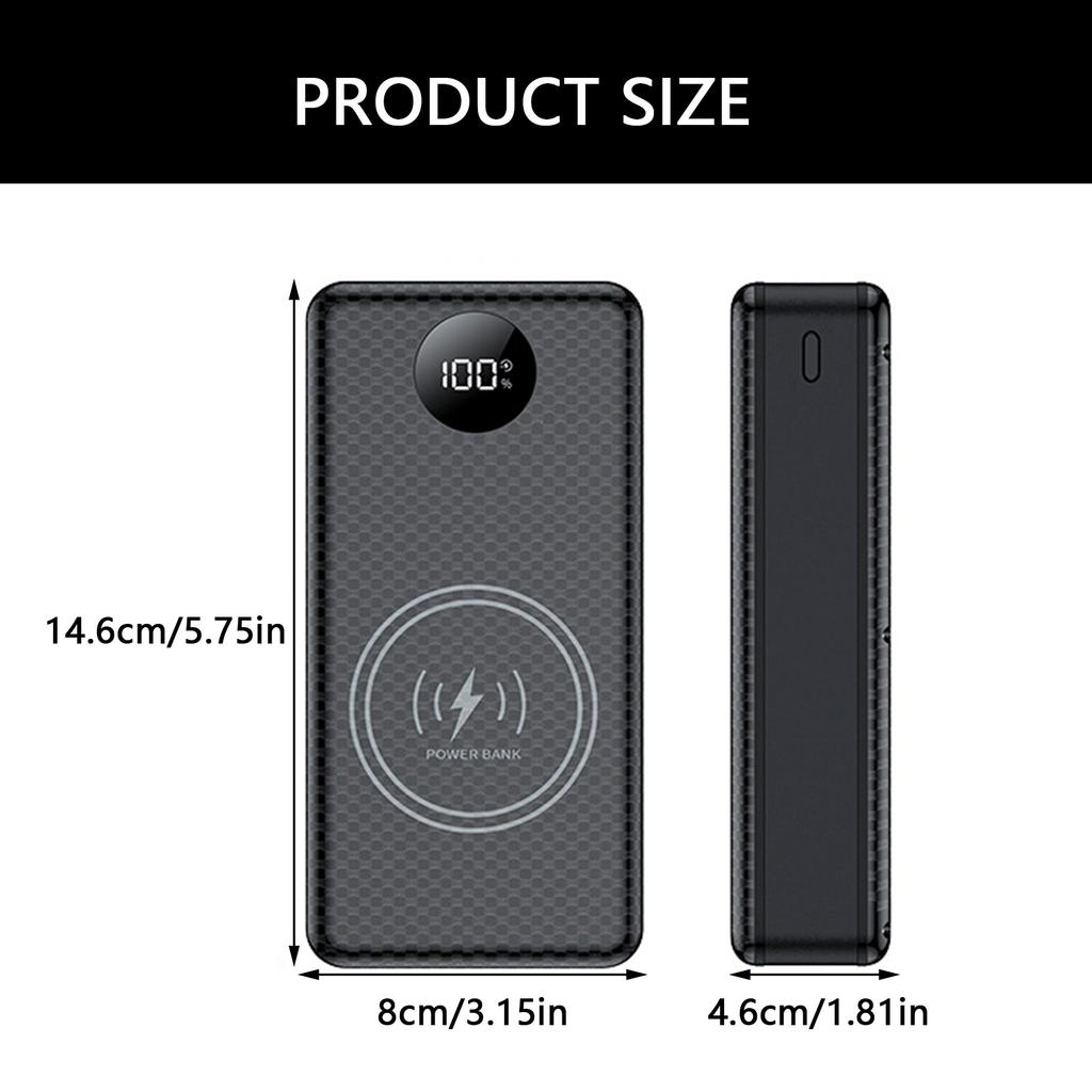 DIY Pudełko Ładowarki USB 18650 Bateria Power Case Wyświetlacz Cyfrowy Do Ładowania Baterii 12x18650 Zewnętrzna Obudowa USB QC3.0 PD22.5W