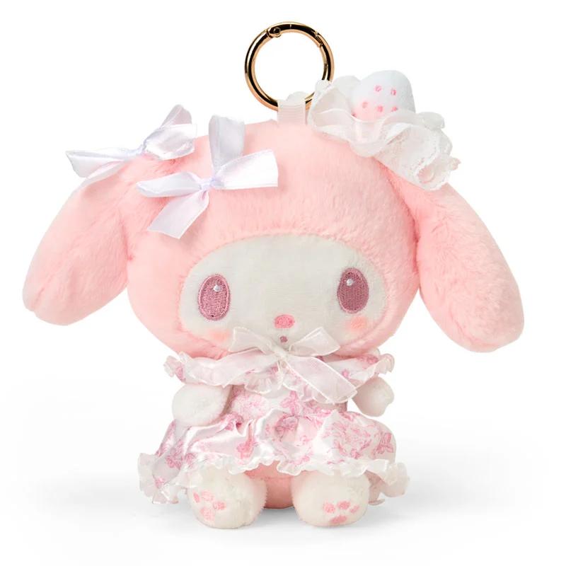 Sanrio My Melody Plush Eco Bag (White Strawberry Tea Time) Japan NEW