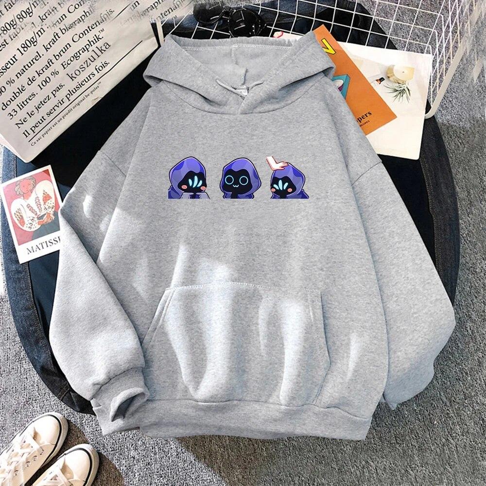 

Anime VALORANT Hoodies Spring/Autumn Unisex/women Sweatshirt Unisexga Omen Hoodie Hip Hop Hoodie Aesthetic Clothes Harajuku Sudaderas Unisex