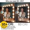 ILC G25 LED Vanity Globe Light Bulbs 6W, Work with Alexa Required Echo Device, Color Changing, 60W Equivatlent, Color Tunable CCT 2700-6000K,