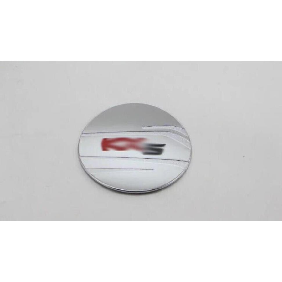 For Kia Sportage KX5 17-2022 Glossy Chrome Side Door Fuel Oil Tank Cap Cover