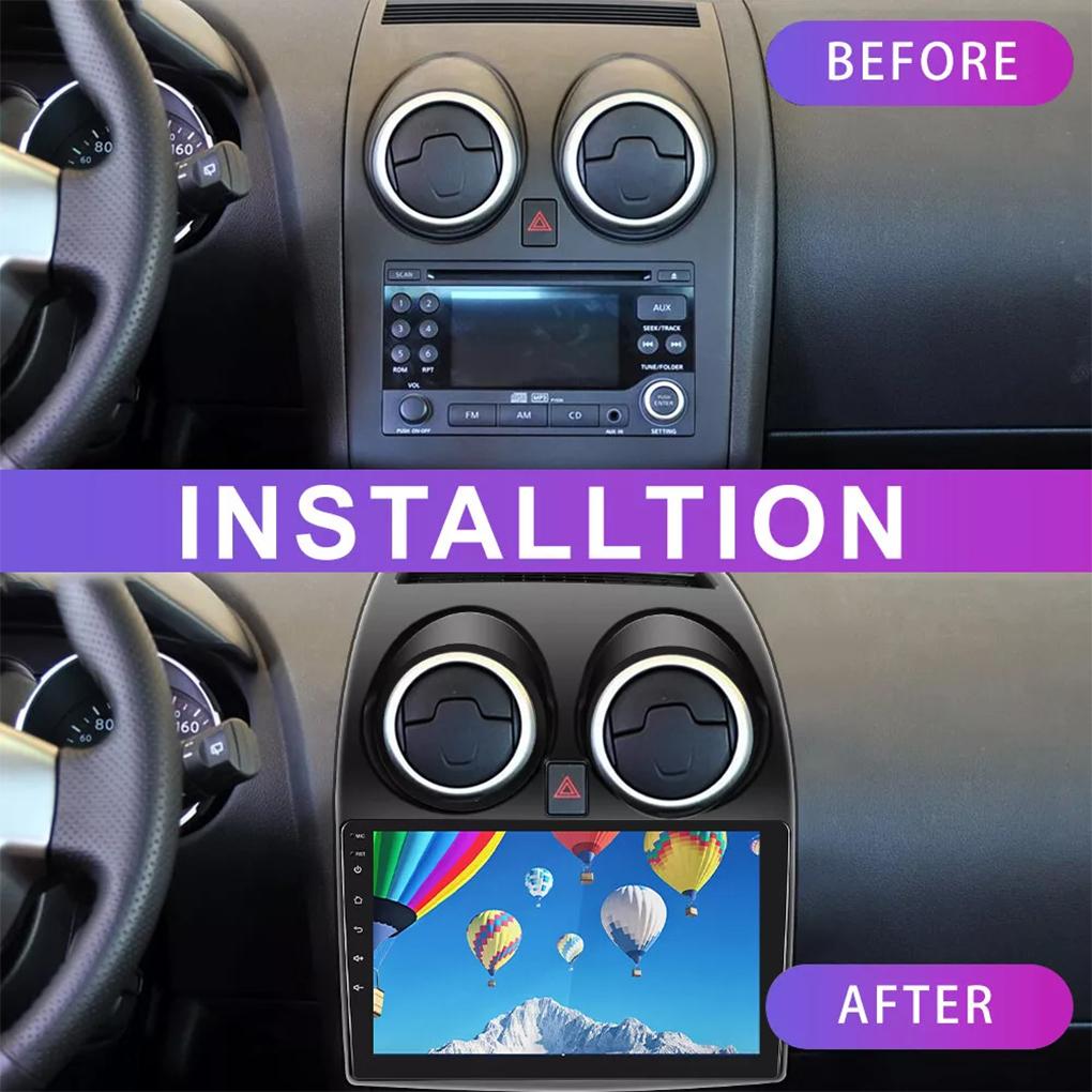 Black Built-in Module Car Radio Travel Companion Built-in G PS Module And Map Data 2+32G
