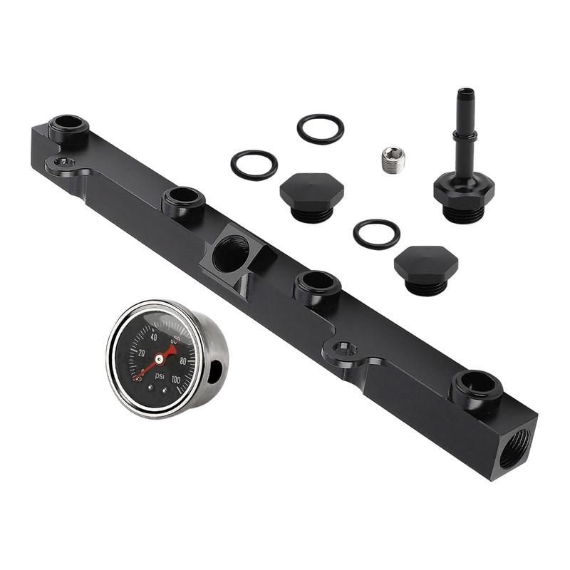 Fuel Rail Fuel Pressure Gauge for Honda K20 K24 Convenient tallation