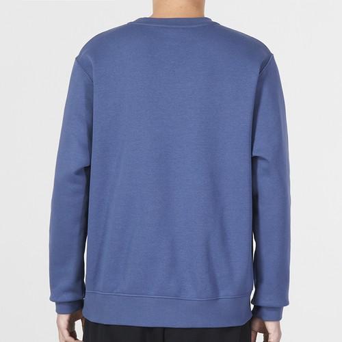 Nike Letter Logo Fleece-Lined Sports Casual Crewneck Sweatshirt for Men