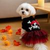 Two Legged Dog Cosplay Dress Breathable Dog Lace Skirt Pet Pirate Skirt  Cosplay Party