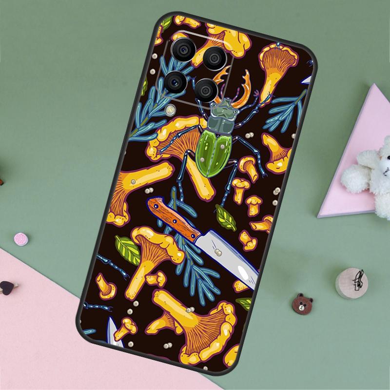 Pilzwald Für Samsung Galaxy M23 M12 M13 M14 M15 M35 M55 M34 M54 M33 M53 M31 M11 M32 M52 M06 M16 Hülle