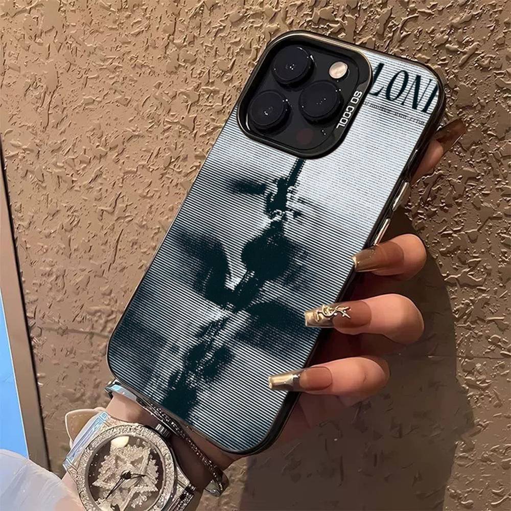 

P-post M-Malones singer Phone Cases For iPhone 17 16 15 14 13 12 11 Plus Pro Max Colorful Case iPhone 16 pro