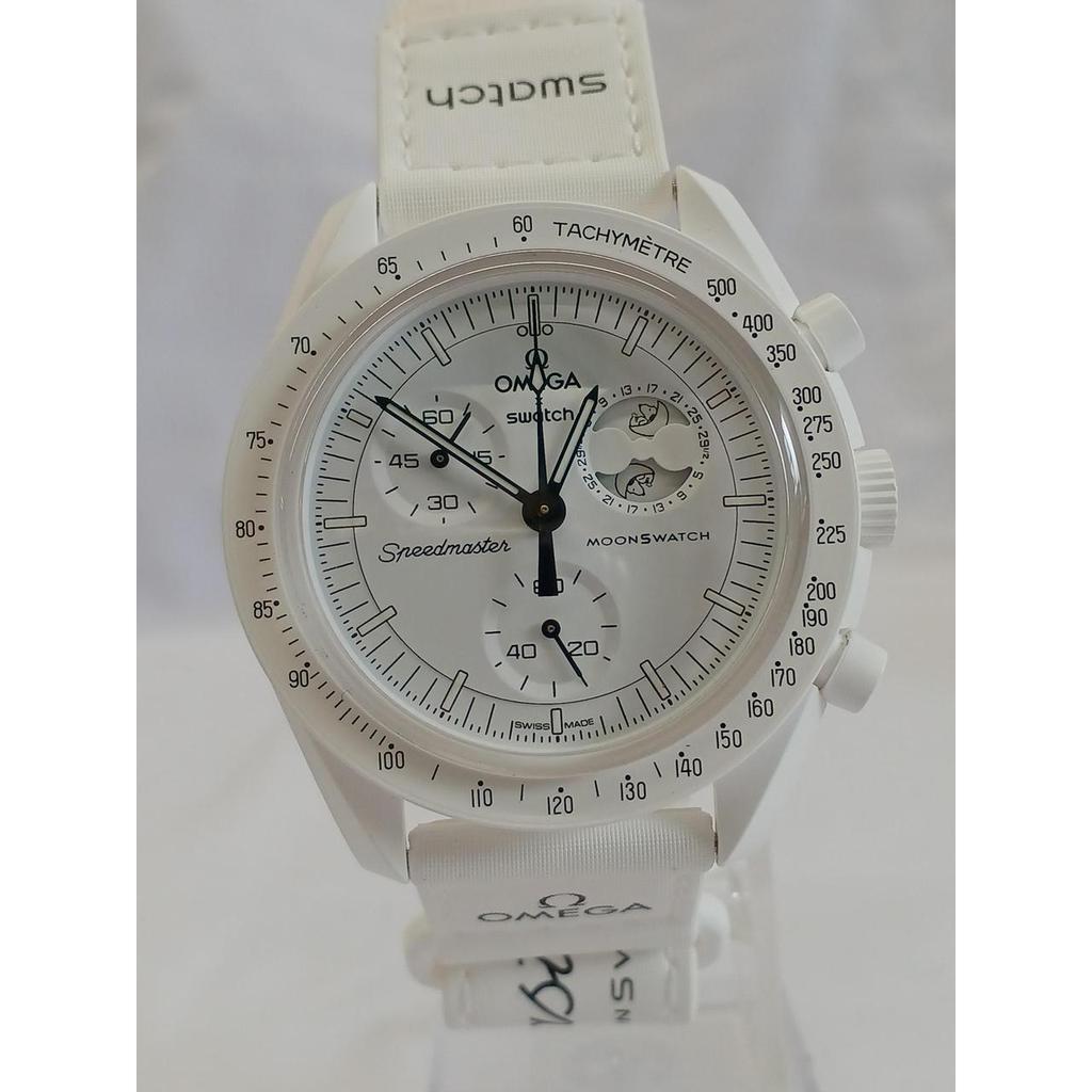 Used OMEGA/SWATCH S033W700 MISSION TO THE MOONPHASE