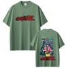 Rock Band Gorillaz Graphic Tshirt Men Women Hip Hop Gothic Pop Music Short Sleeve Male High Quality Soft Cotton Crewneck Tshirt