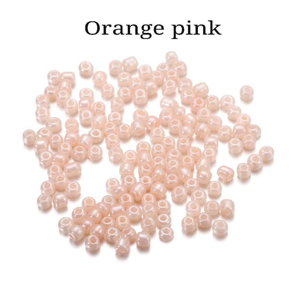 

300 шт. 4 мм, сладкий цветной шарм, макароны, стеклянные бусины, милые маленькие бусины для браслета «сделай сам», аксессуары для изготовления ювелирных изделий ручной работы 4mm x Hole 1.2mm