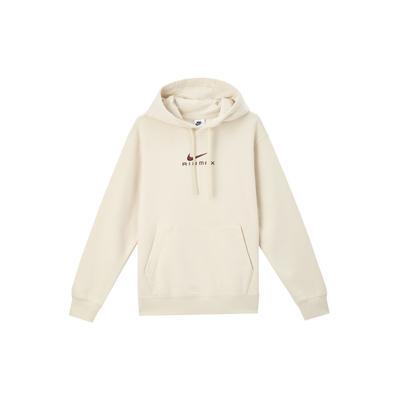 Nike Moletom com Capuz Pulôver Esportivo Letra Moletom Masculino moletons Cáqui Claro HQ2970-234