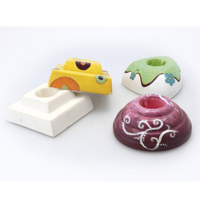 Thermogeformte Form - GRAINE CREATIVE - 3 Teelichthalter - Lebensmittelgeeignetes PVC - 19 x 23,5 cm - Transparent