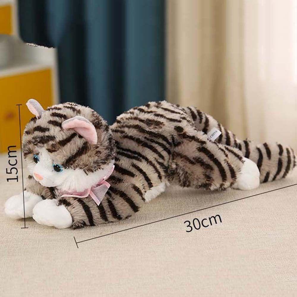 Appease Toy Home Decoration Cat Plush Doll Simulation Cat Plush Toy Cat Stuffed Toys Plush Pillow