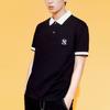 New MLB Polo Shirts Men's Black 3LPQB0133-50BKS