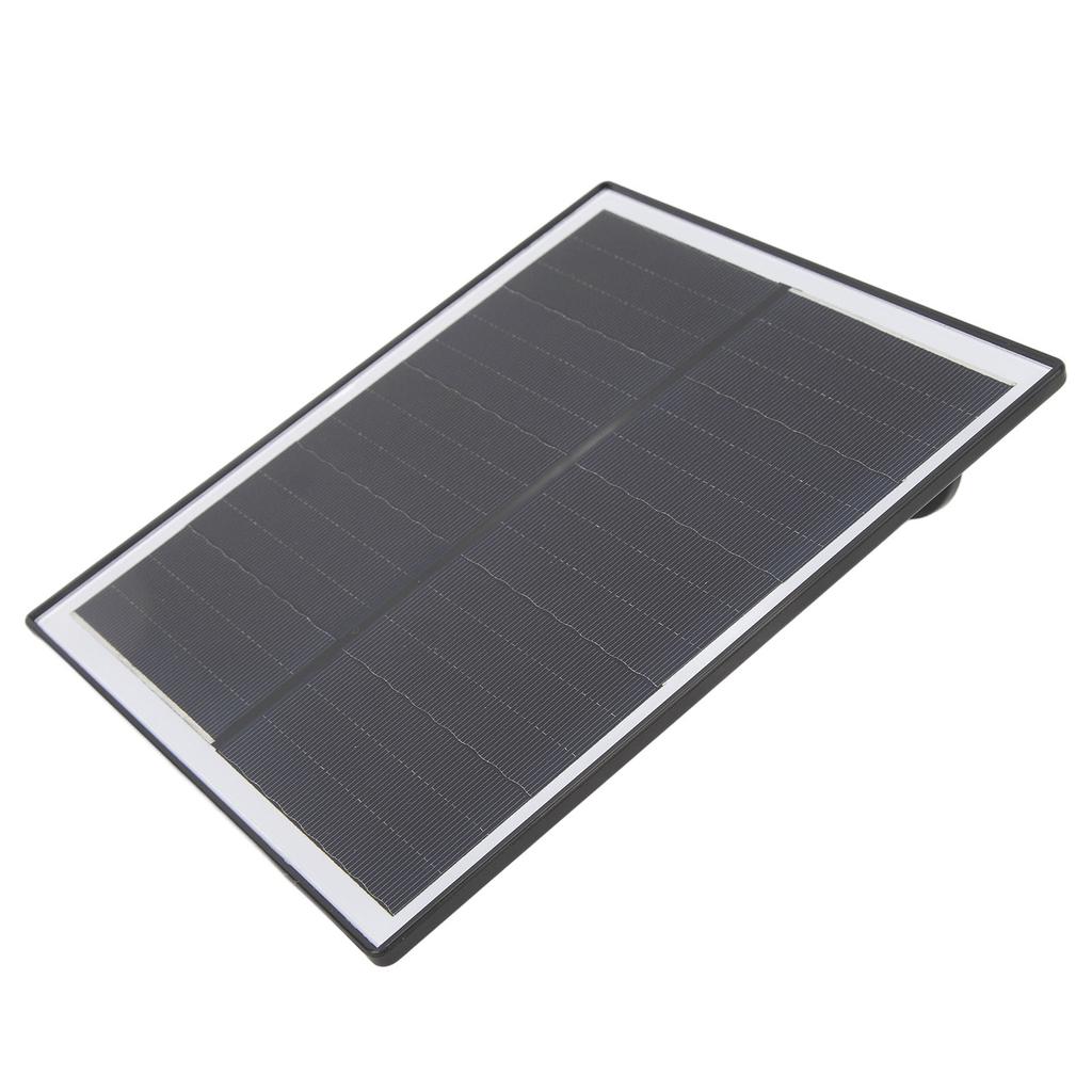 Solar Panel 6W 5V Monocrystalline Silicon IP65 Waterproof Slim Portable Solar Panel Charger with
