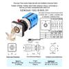 Zhuochao SZW26X-10C/D303.3Y Panel Mount Lockable Changeover Switch