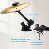 2 Pack Car Cymbal Air Vent, Mini Car Crash Cymbals for Car Dashboard, Mini Car Drum and Cymbal Style Vent Clip for Fun Driving, Drummer Music Lovers