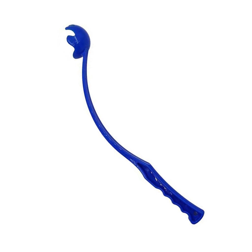 Hand Dog Ball Launcher with Ball Ergonomic Handle Interactive Dog Tennis Ball Thrower for Outdoor