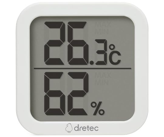 Dretec Digital Thermo-Hygrometer "Kral" White O-414WT