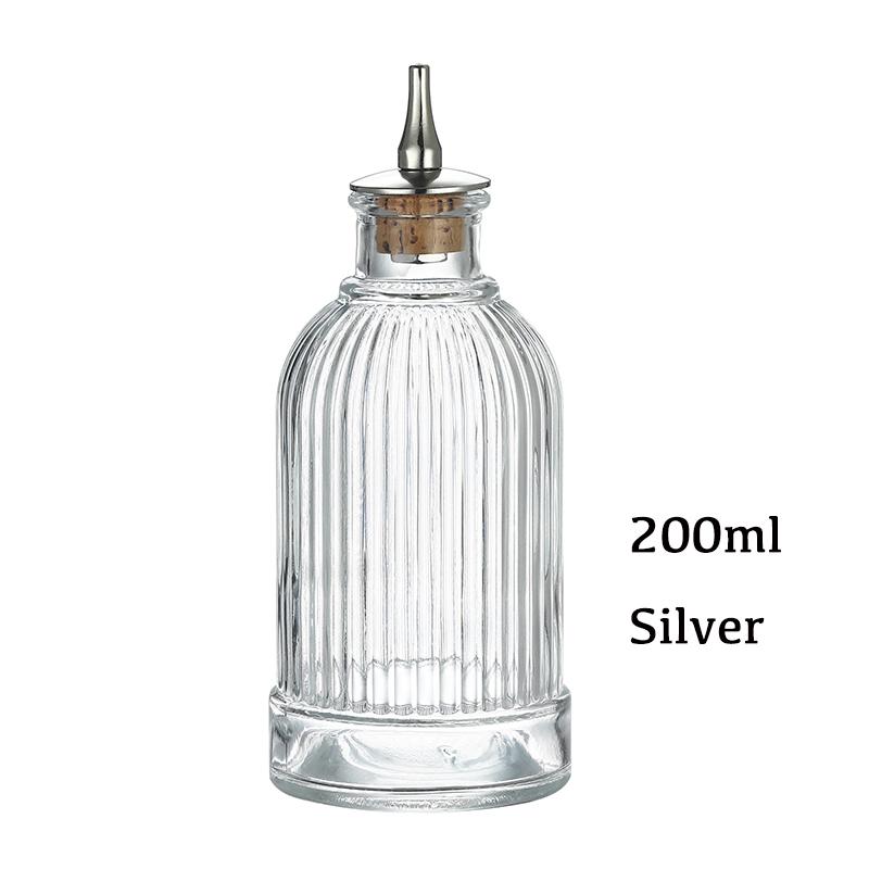 Vintage Cocktail-Bittersflasche mit Tropferaufsatz Professionelles Barzubehör Barwerkzeug 5