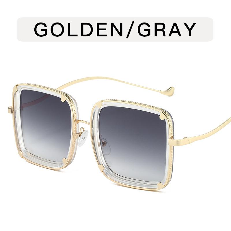 

European American Designer Sunglasses Women Fashion Stylish Square Shape Women s Sun Glasses