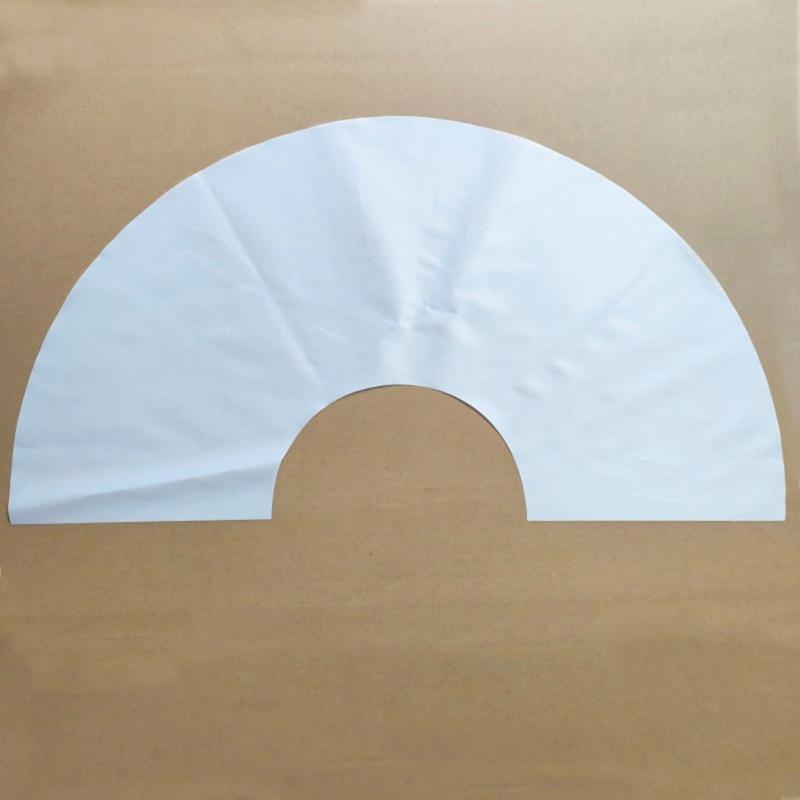 DIY Rohlinge Handventilator Wärmeübertragung Druck Faltbarer Handventilator für Tanzen, Hochzeitsauftritte Party Sublimationsventilator